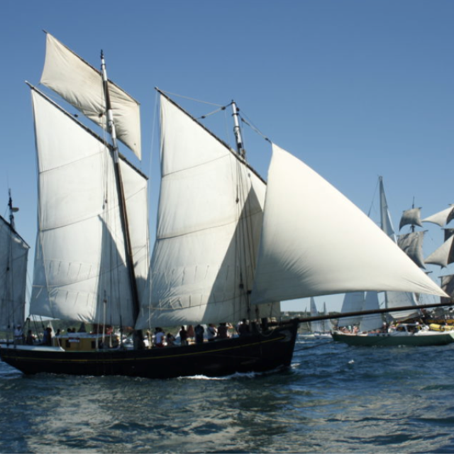 Corentin : un « Lougre », voilier traditionnel de l’Atlantique